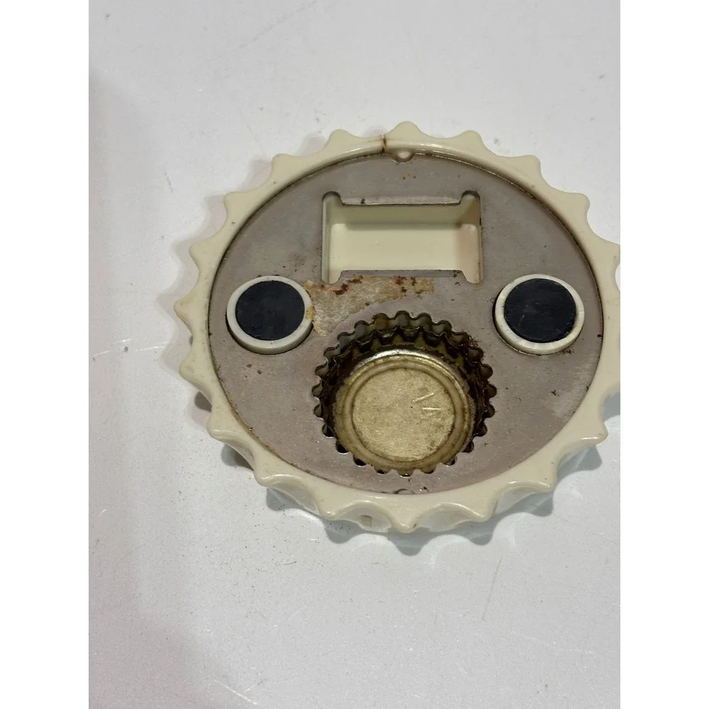 Budweiser Bottle Opener OS Cream Magnetic This Bud's For You Vintage